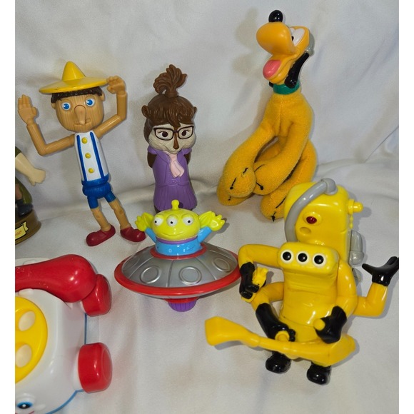 McDonald's Happy Meal Toy Lot 60+ 1980s to 2000s Shrek Disney Pixar Looney Tunes - Picture 10 of 16